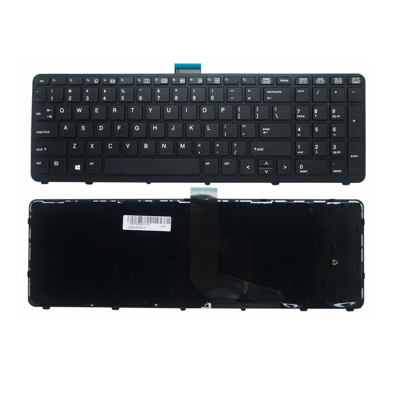 English Laptop keyboard FOR HPZBOOK 15 G1 ZBOOK 15 G2 ZBOOK 17 G1 ZBOOK 17 G2 PK130TK1A00 SK7123BL US black