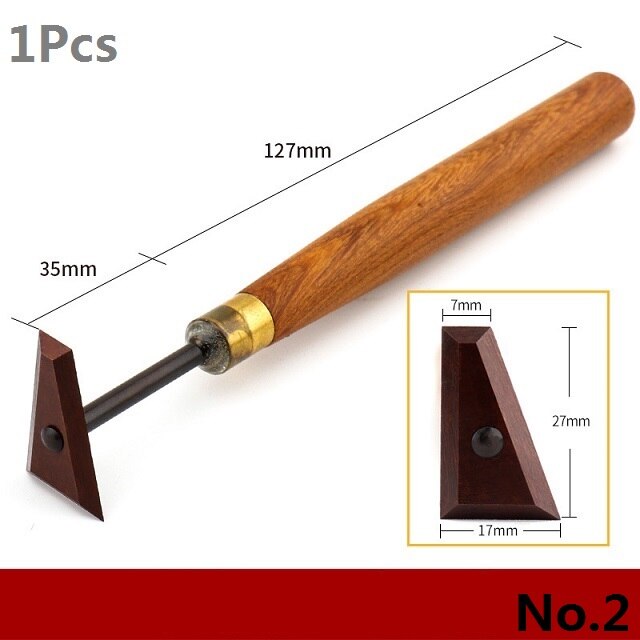 Ceramic Tool Trimming Tungsten Steel Knife Ceramic Clay Plastic Trimming Tool Mahogany Wear-resistant Super Hard Modification: 2 number