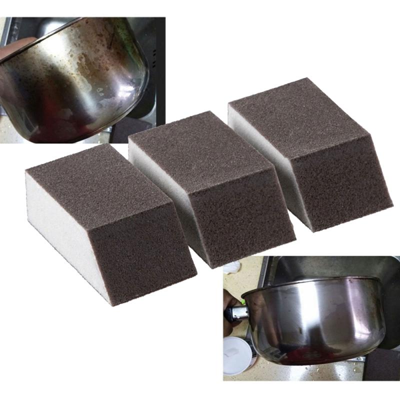Schwamm Rost Radiergummi Entkalkung Schmirgel Reinigungs bürste Silizium karbid Entkalkung Reinigungs bürste Herde oben Topf Küchen reinigungs werkzeuge