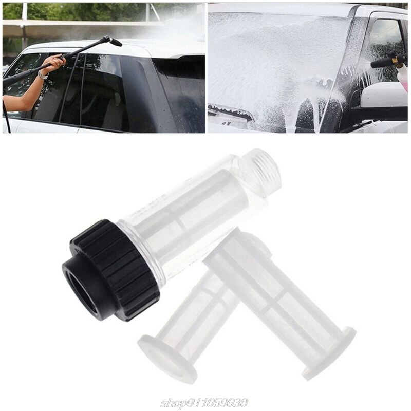 5Pcs Water Filter Mesh Draagbare Transparante Filtering Apparaat Voor Hogedrukreiniger Cleaning Accessoires M22 21