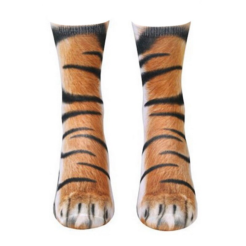 Cotton Socks Women Funny Print Animal Socks Kawaii Cute Casual Happy High Ankle Socks For Men Women 5ZJQ26: 04