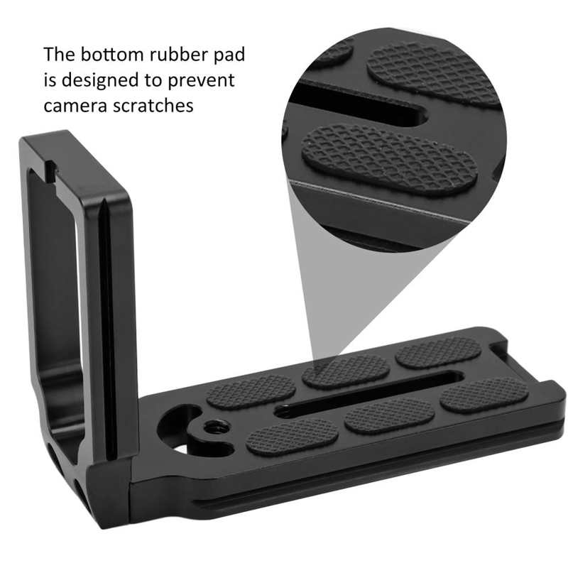 Camera Holder Bracket Camera L Plate Aluminium Alloy for Photographer for Photography Studio