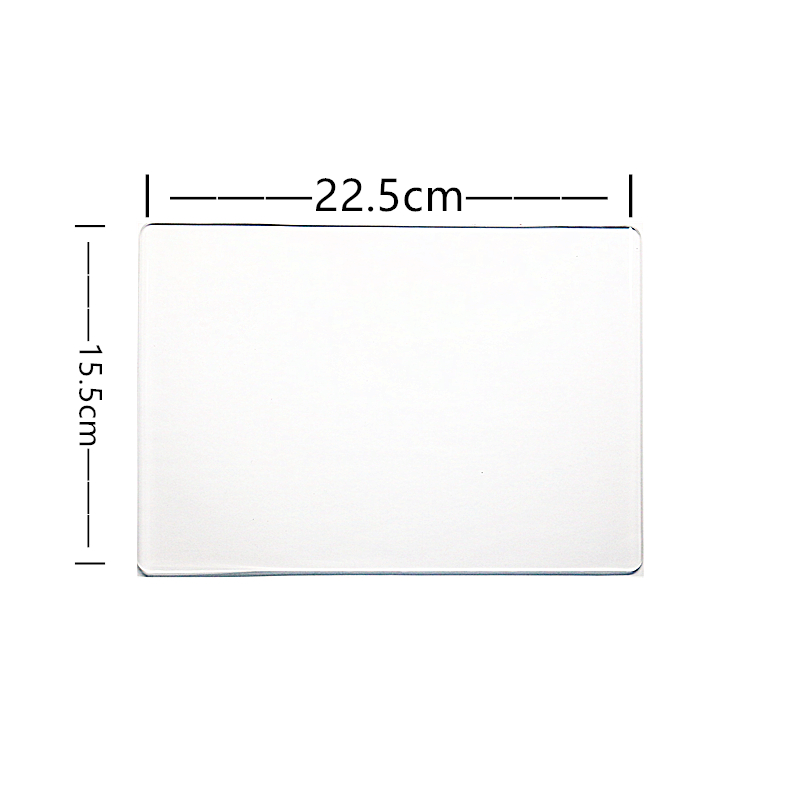 22.5 x 15.5cm scrapbooking udstanset maskine plade 3mm udstansning præge maskine plade erstatning pad ankommer