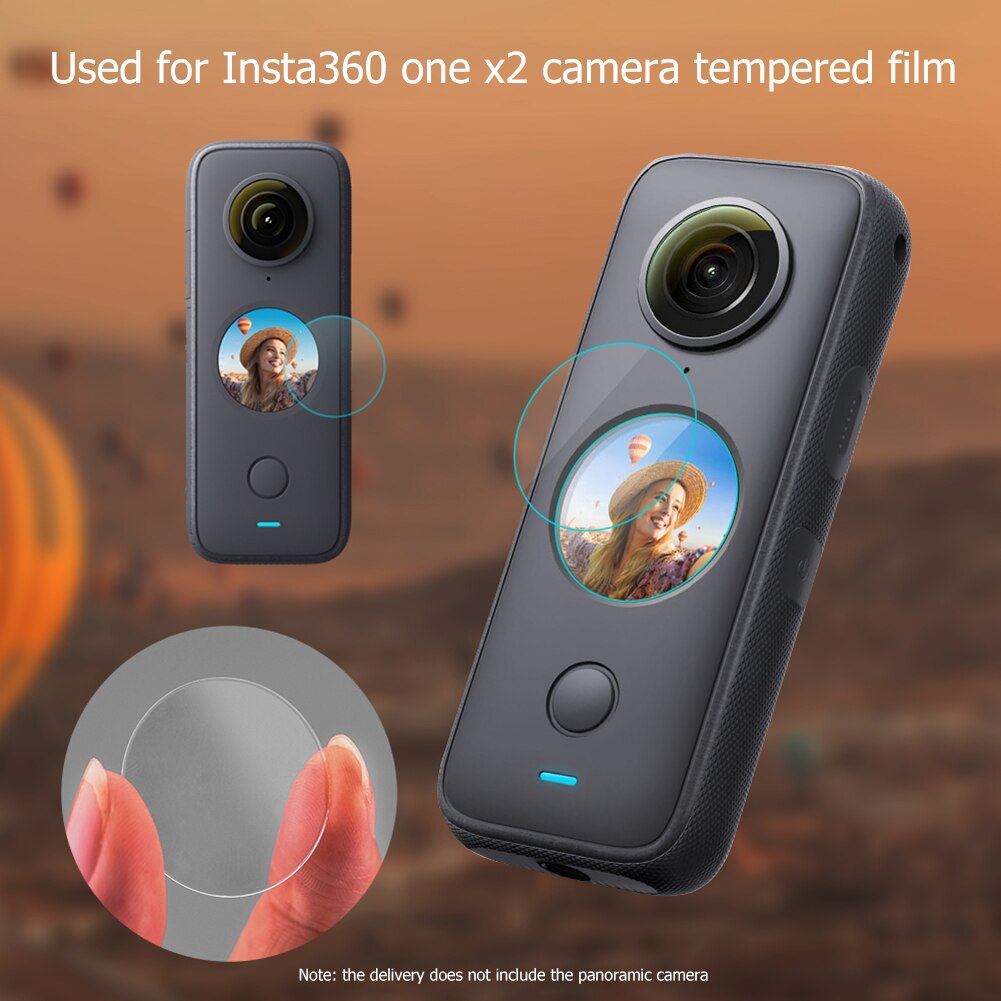 Lens Screen Protector Beschermende Film Voor Insta360 Een X2 Clear Gehard Glas Screen Protector 360 Camera Accessoires