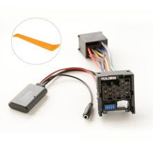 5-12v bluetooth adapter 5.0 aux in tillbehör cd för bmw  e46 3 series