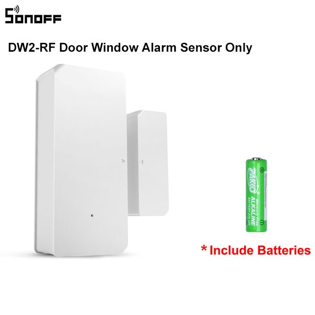 Itead SONOFF DW2 RF 433MHZ capteur de porte/fenêtre sans fil PIR2 capteur de mouvement sécurité à domicile intelligente fonctionne avec le pont SONOFF RF: SONOFF DW2-RF