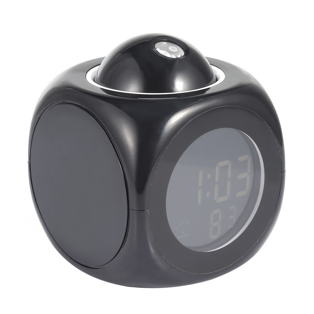 Alarm Clock Vibe LCD Talking Projection Alarm Clock Time & Temp Display Reveil Projection Relojes Despertadores Clocks