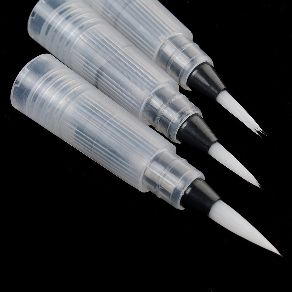 1pc genopfyldelig vandpensel blækpen til vandfarve kalligrafi maleri illustration pen kontorpapir