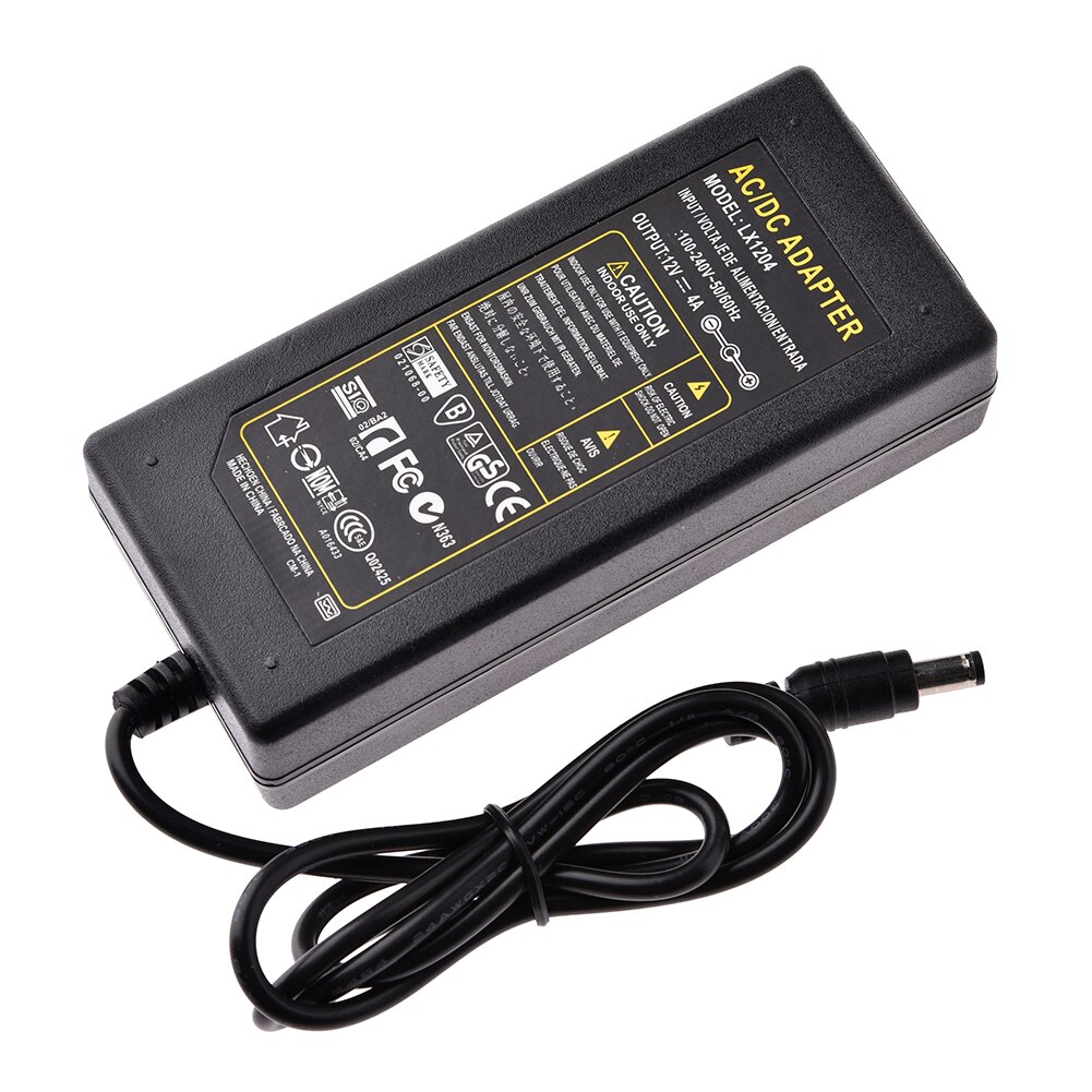 12V Led Driver Schakelaar Voeding Adapter DC12V Universele Adapter 3A 5A 6A 110V 220V Naar Dc 12V Volt Power For A Led Strip