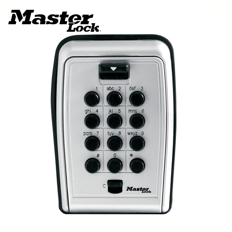 Key Safe Box Wall Mount Password Locker Combination Code Keys Card Small Items Keeper Storage Box For Home Company Factory Use