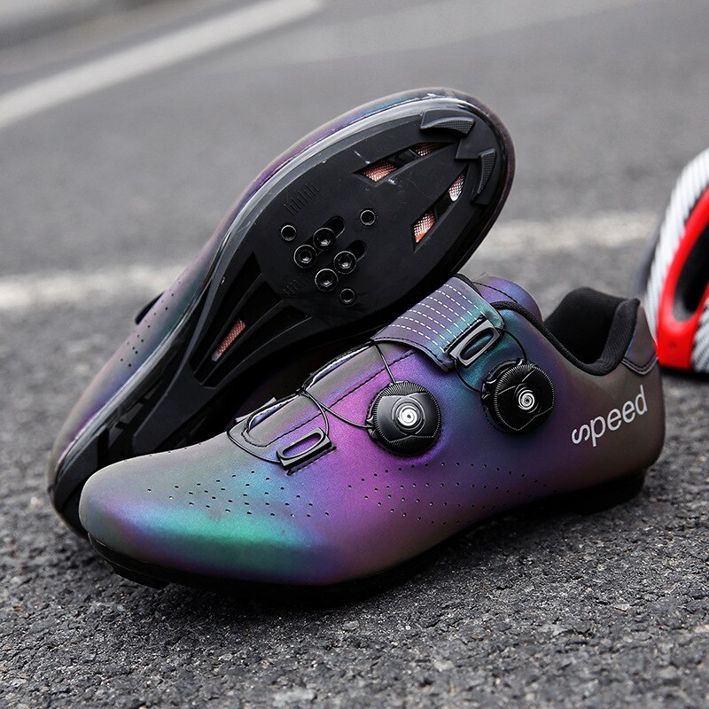Athletic Bicycle Shoes MTB Cycling Shoes Men Self-Locking Road Bike Shoes Women Cycling Sneakers