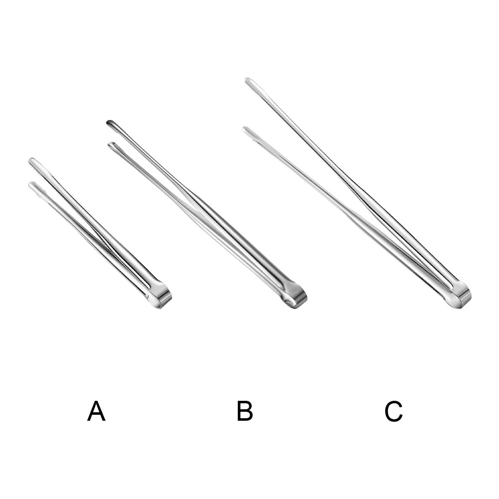 Steak Clip Eis Edelstahl Kochen Utensil BBQ Grill Küche Grill Tong Edelstahl Grill Steak Clip