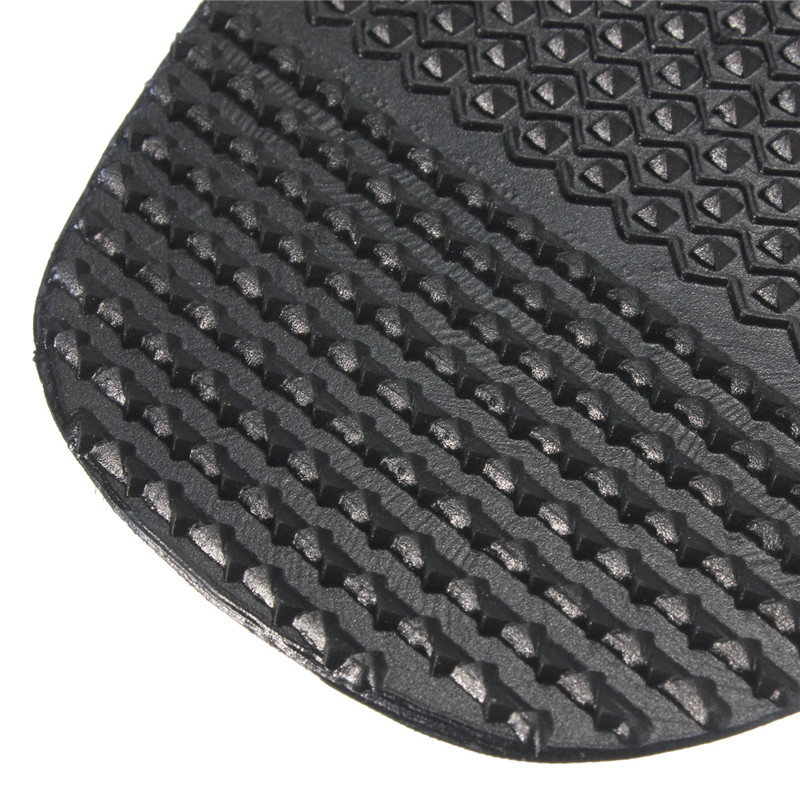 Men DIY Stick On Soles Shoe Repair Pad Black Rubber Anti-slip Shoe Pad Camping Hiking Insoles