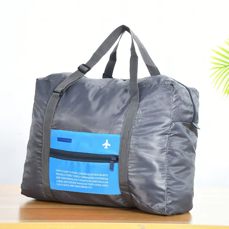 Nueva bolsa de equipaje de viaje impermeable plegable, bolsa de almacenamiento de equipaje de gran capacidad, bolso de viaje para equipaje de embarque, adecuado para bu