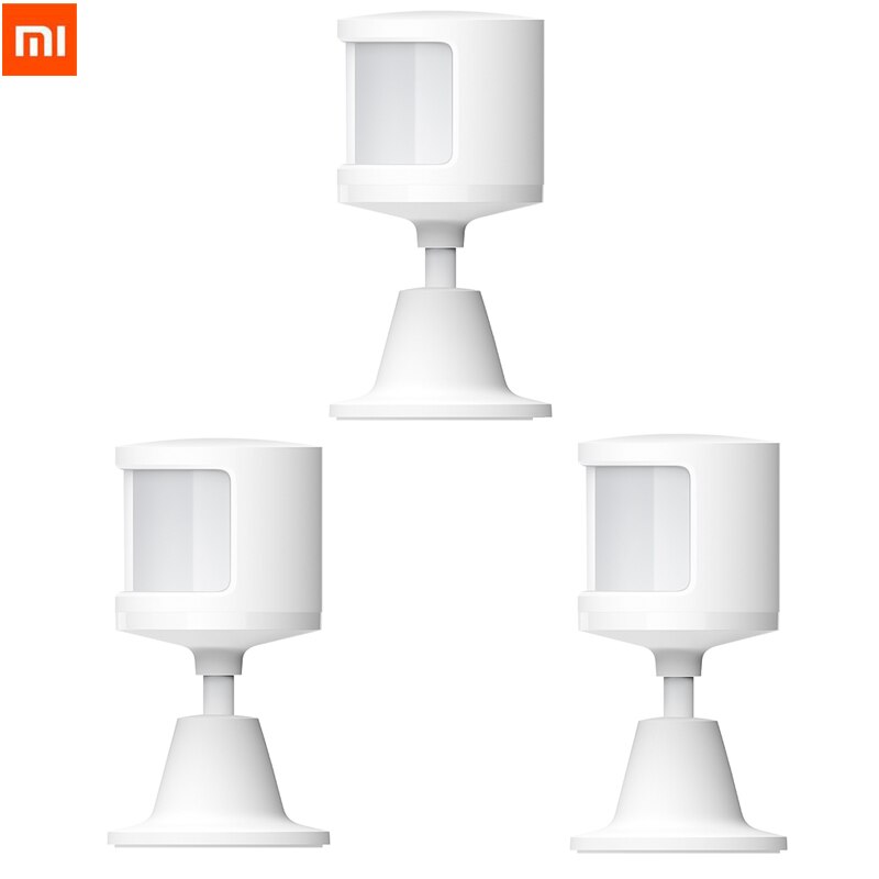 In Stock Xiaomi Mijia Human Body Sensor 2 via Android IOS Smart Body Movement Motion Sensor Connection For Smart Mi home App: 3pcs