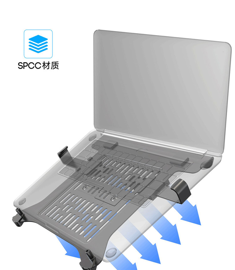 2 en 1 NB F80 + FP-2 pour moniteur 17-30 "+ 10"-17 "support de bureau pour ordinateur portable support de montage pour ordinateur portable pince pour ordinateur portable