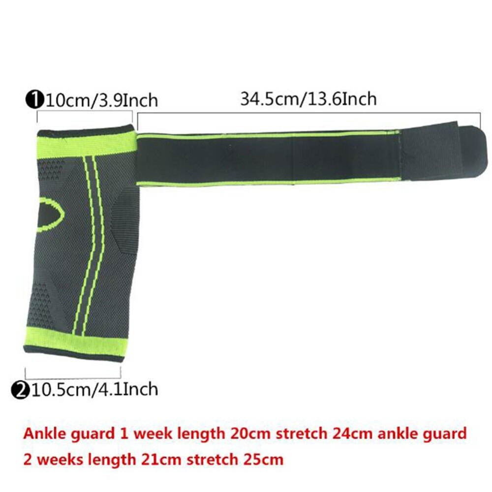 1 Pc Sport Enkel Protector Running Basketbal Fietsen Elastische Nylon Warm Ademend Vaste Gym Fitness Enkel Ondersteuning Veiligheid