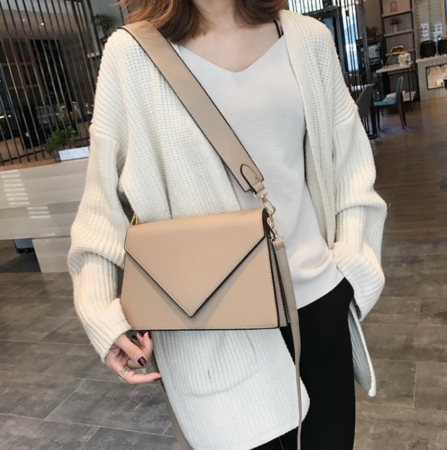 SWDF nouvelle décontracté sac carré en cuir PU femmes sac à main de créateur Simple épaule sacs de messager