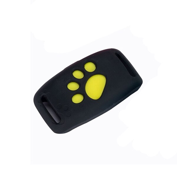 Smart vandtæt kæledyr gps kæledyr tracker halsbånd til hund kat agps lbs positionering geo-hegn sporingsenhed: Sort