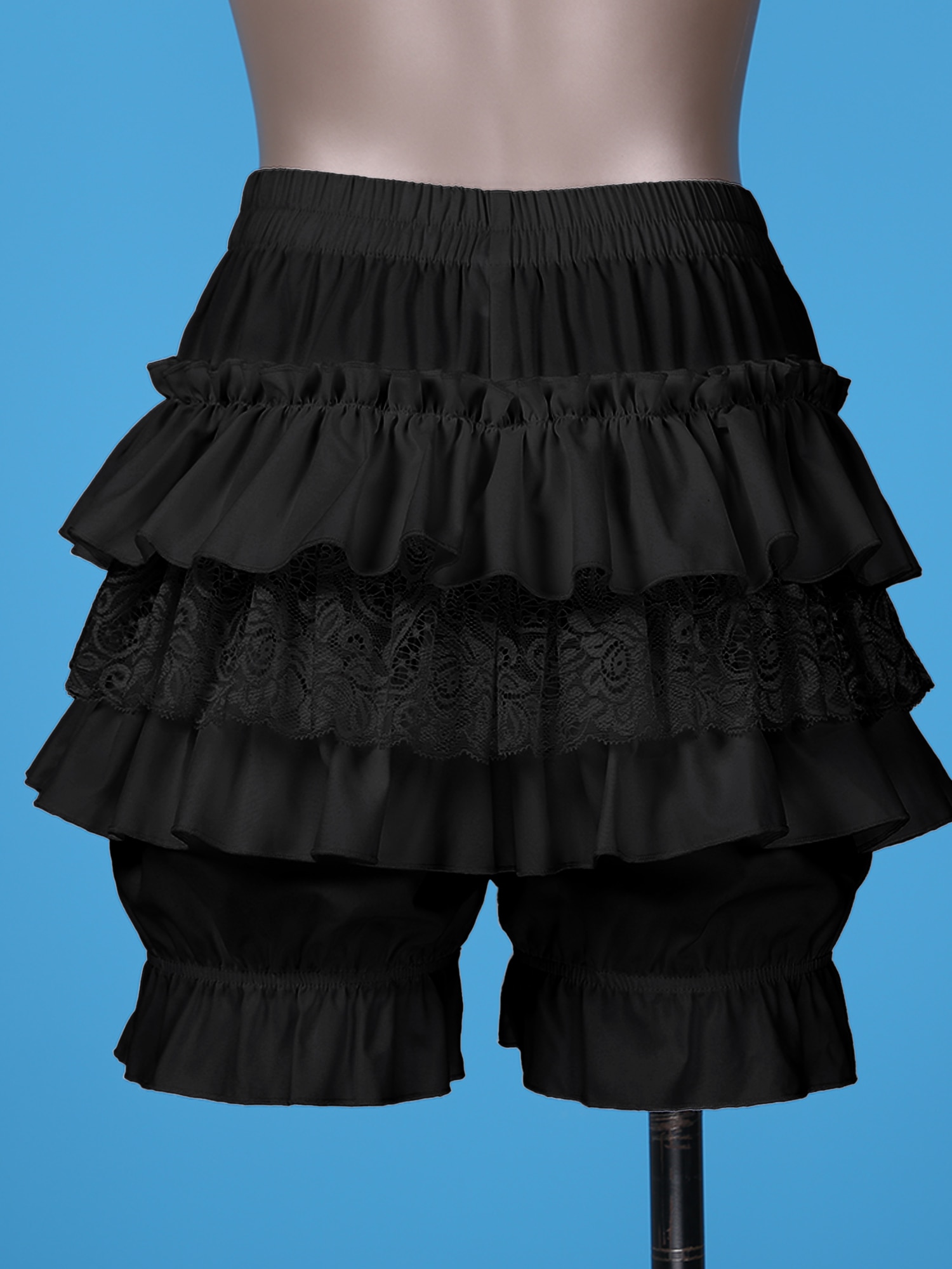 Kobiety dziewczęta Lolita potargane spodenki bawełniane koronkowe wiktoriańskie dynie spodeńki kobiece nastolatki nastolatki śliczne krótkie spodnie bezpieczeństwa