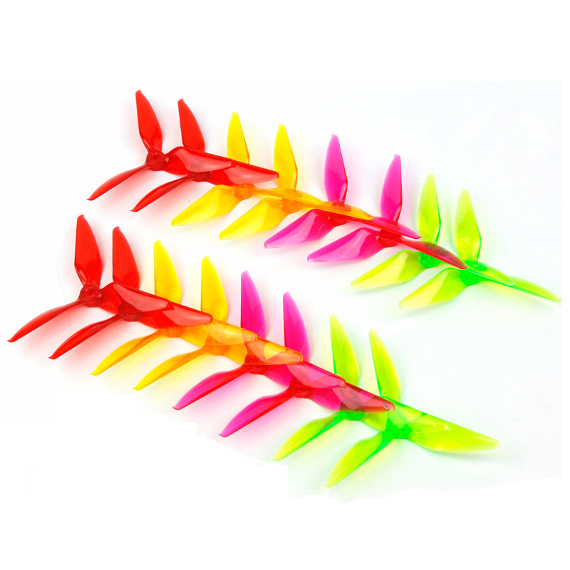 20pcs 5051 3-blade CW CCW Propellers 5.0mm Montage Gat voor RC Racing Quadcopter DIY Drone QAV250 210 FPV Racer (10 Pairs)