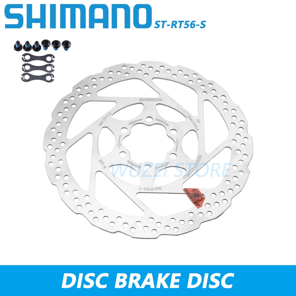 Shimano sm -rt56 rt30 skivebremserotor 6- bolt 160mm 180mm cykelbremserotorer mountainbikes skivebremseskive