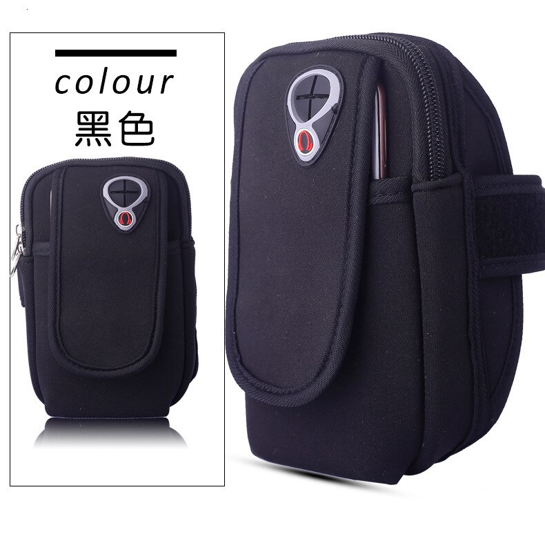 Esportes de Serviço Armband Bolsa Case Capa armband Correndo Universal Esporte Braço saco Do Telefone Titular do telefone celular À Prova D' Água Esporte Ao Ar Livre: black