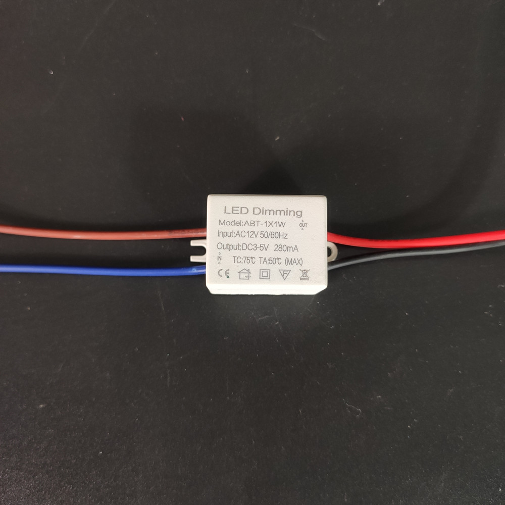 Ac  dc 12v dæmpbar 1w led mini spotlight dekoration indendørs downlight sort sølvfarvet skabslampe overflademonteret