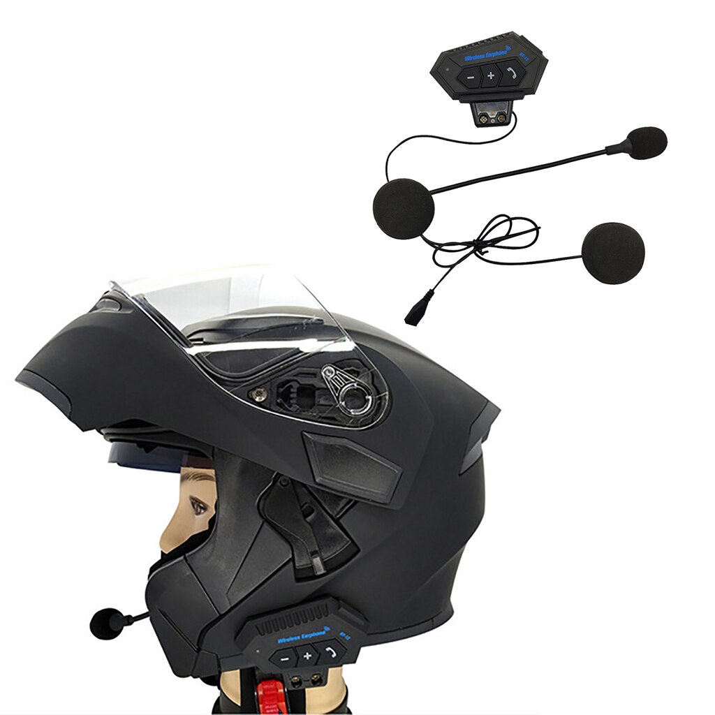 Hjälm headset bluetooth intercom för motorcykel bluetooth intercom
