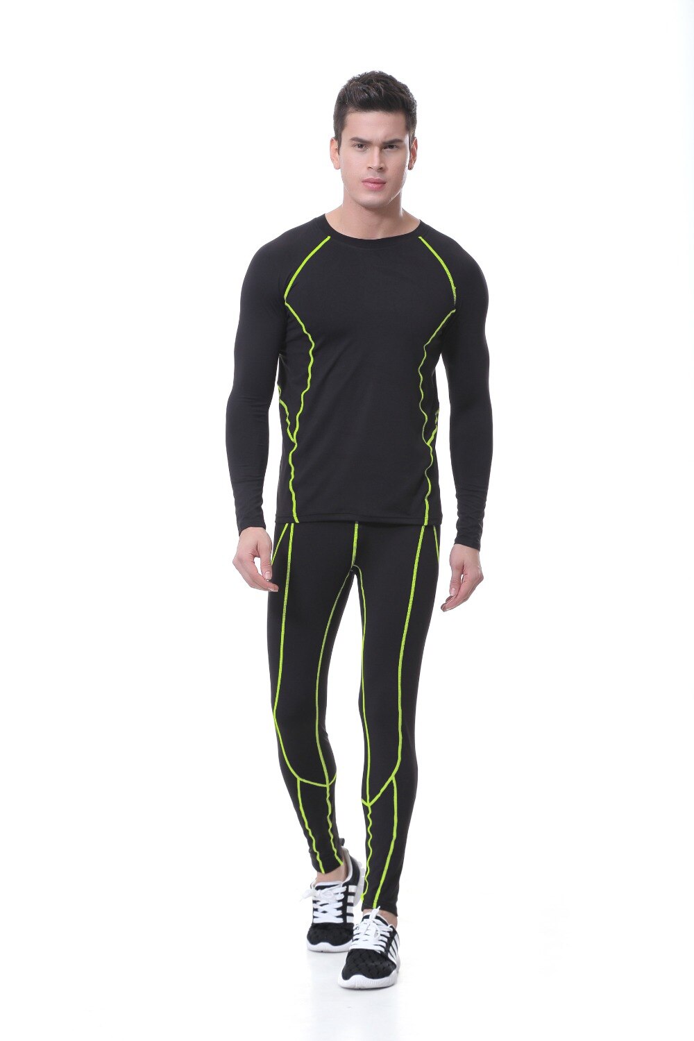 17 thermal underwear men underwear sets compression underwear men fitness clothing