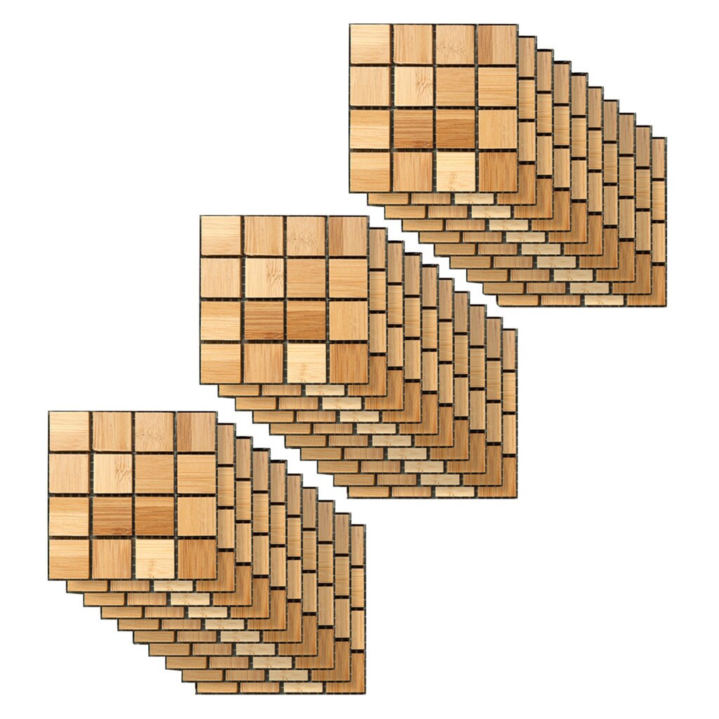 30 stuks 3d tegelstickers zelfklevend badkamer keuken decoratie huis muur naklejki na sciane wandtegelstickers vliegende stickers: D