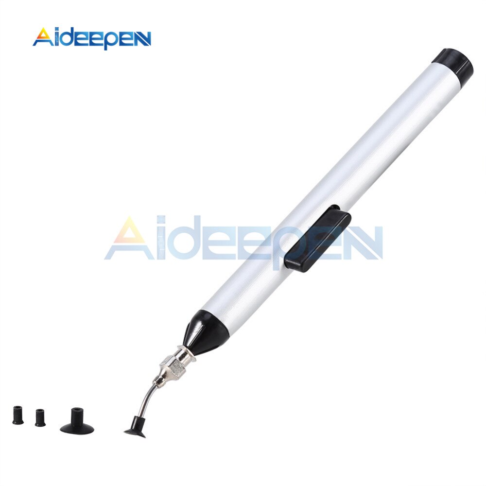 FFQ939 SMD IC Vacuüm Zuigen Pen Picker Hand Pick Tool met 3 Zuig Headers