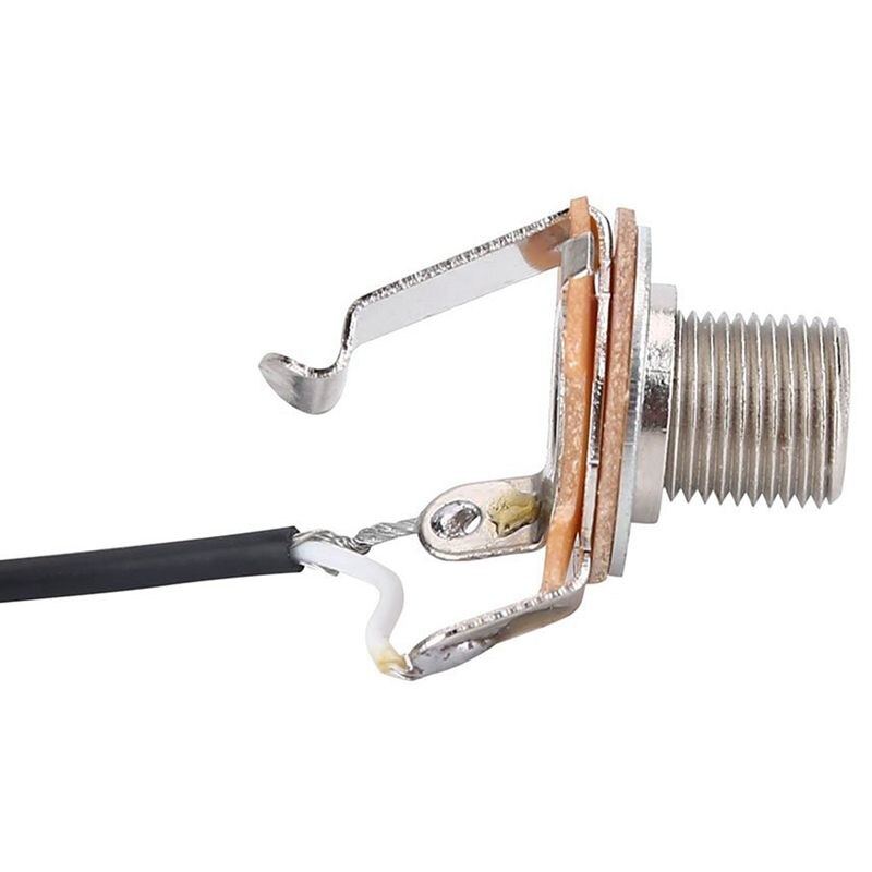 1 Set Akoestische Gitaar Pickup Piezo Transducer &amp; 1 Set Akoestische Gitaar Transducer Pre-Wired Versterker Piezo Jack Pickup