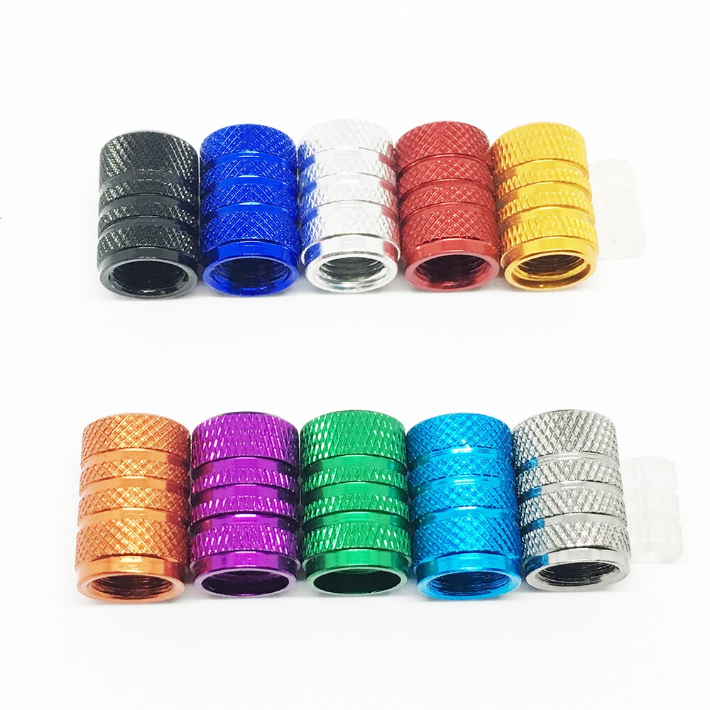 4Pcs Bike Wheel Tire Covered Car Motorcycle Truck universal Tube Tyre Bicycle AV SV American AIR Valve Cap Dustproof 10 colors