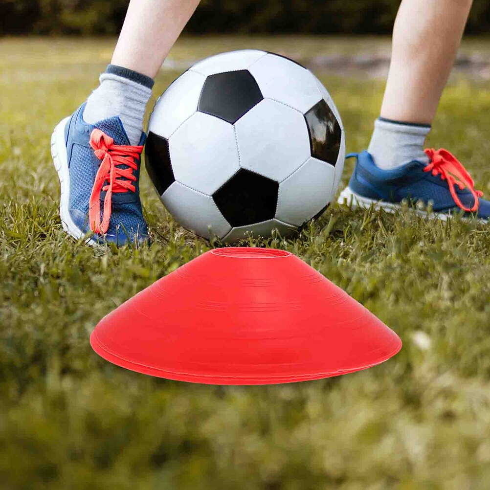 20 pcs football training discs for outdoor football training marker obstacles