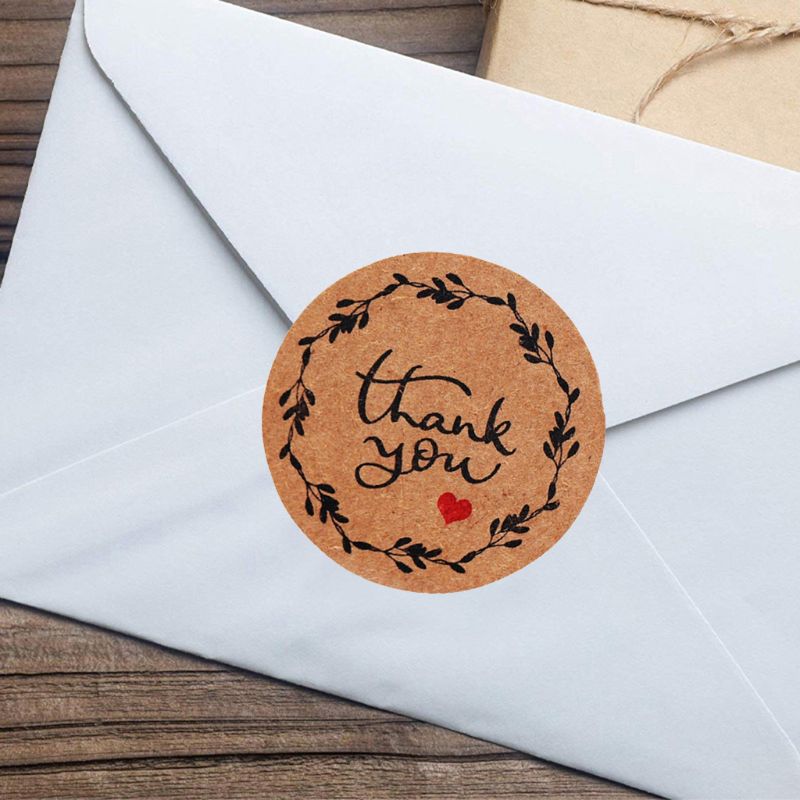 250pcs/roll Especially for You Stickers Kraft Seal Labels Handmade Scrapbooking Packaging Stationery Decoration