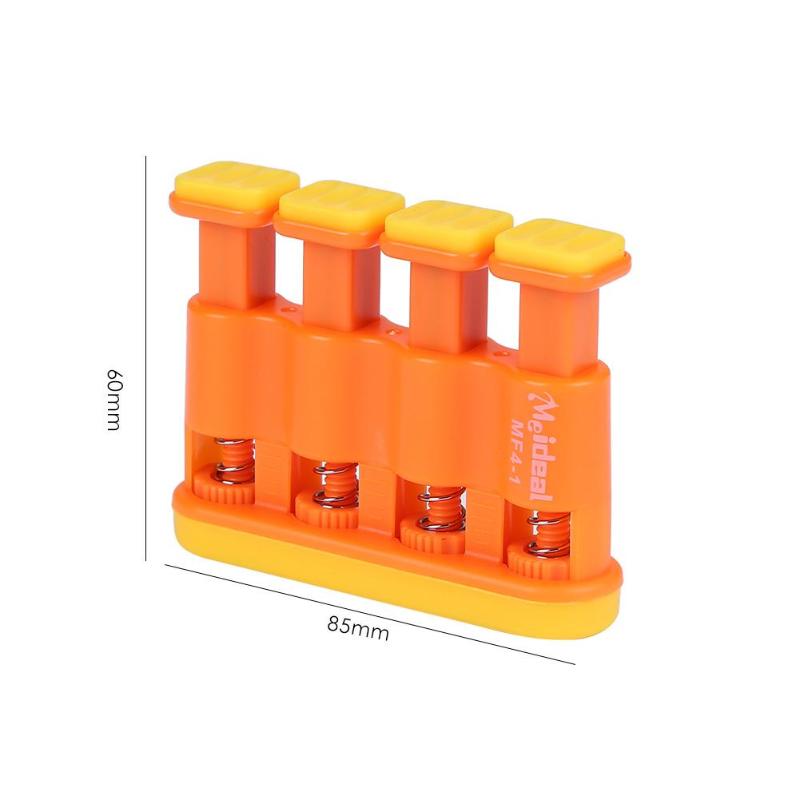 ABS Guitar Finger Exerciser Piano Guitar Finger Power Train Hand Finger Trainig Adult Kids Grip Exerciser Exerciser Equipments: Orange
