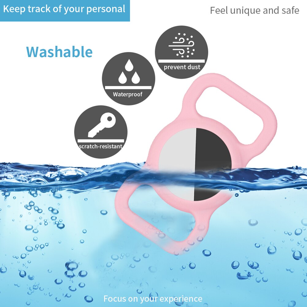 Custodia localizzatore anti-smarrimento per Apple airtag custodia Pet Anti-lost Dog collare per gatto custodia protettiva Shell per Air Tag Tracker