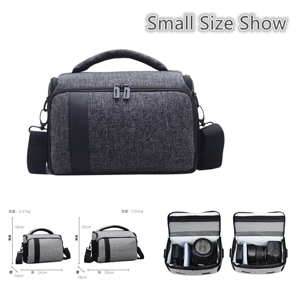 Camera Bag Draagtas voor Sony Alpha A9 A7s II A7R IV III II A7 III II A6600 A6500 A6400 a6300 A6100 A6000 A5100 A5000 NEX-6