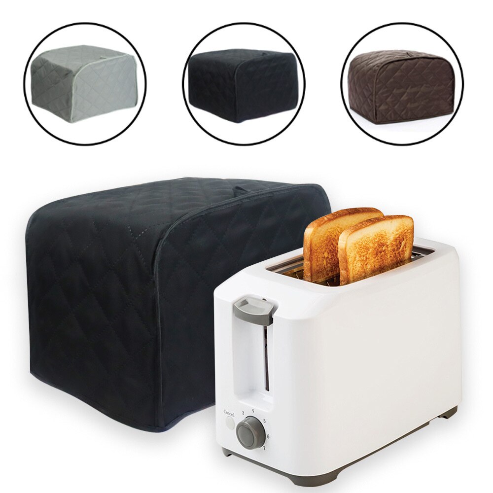 Cubierta antipolvo para tostadora de pan, funda protectora para tostadora de dos/cuatro rebanadas, herramientas a prueba de polvo para el hogar