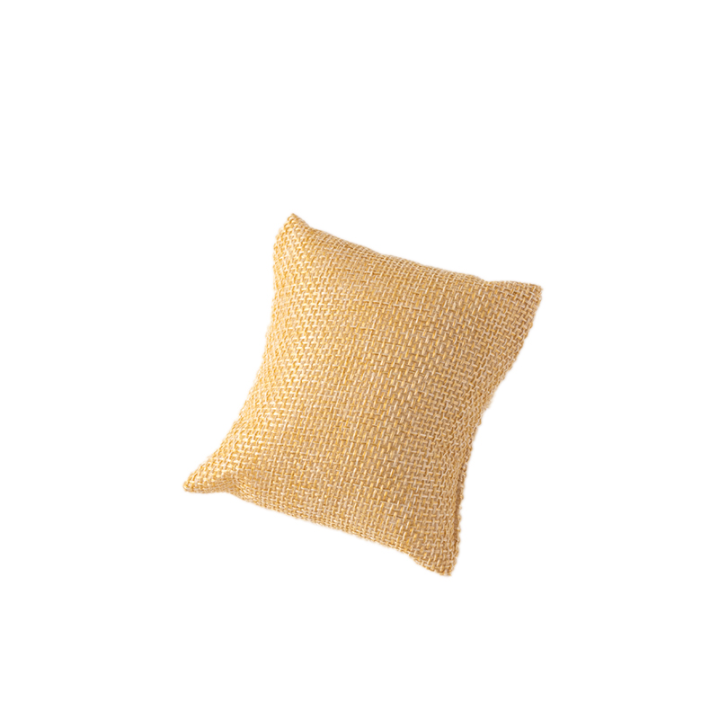 Zwart fluwelen linnen armband horloge kussen kussen houder voor armbanden accessoires sieraden display kleine bedrijven boetiek: Kastanjebruin