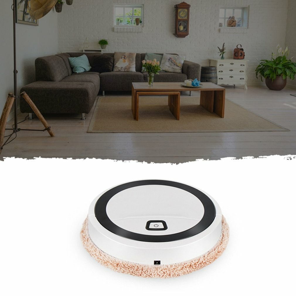 Smart Mop Machine Mini Mopping Robot Fully Automatic USB Charging Sweeper practical portble vacuum cleaner