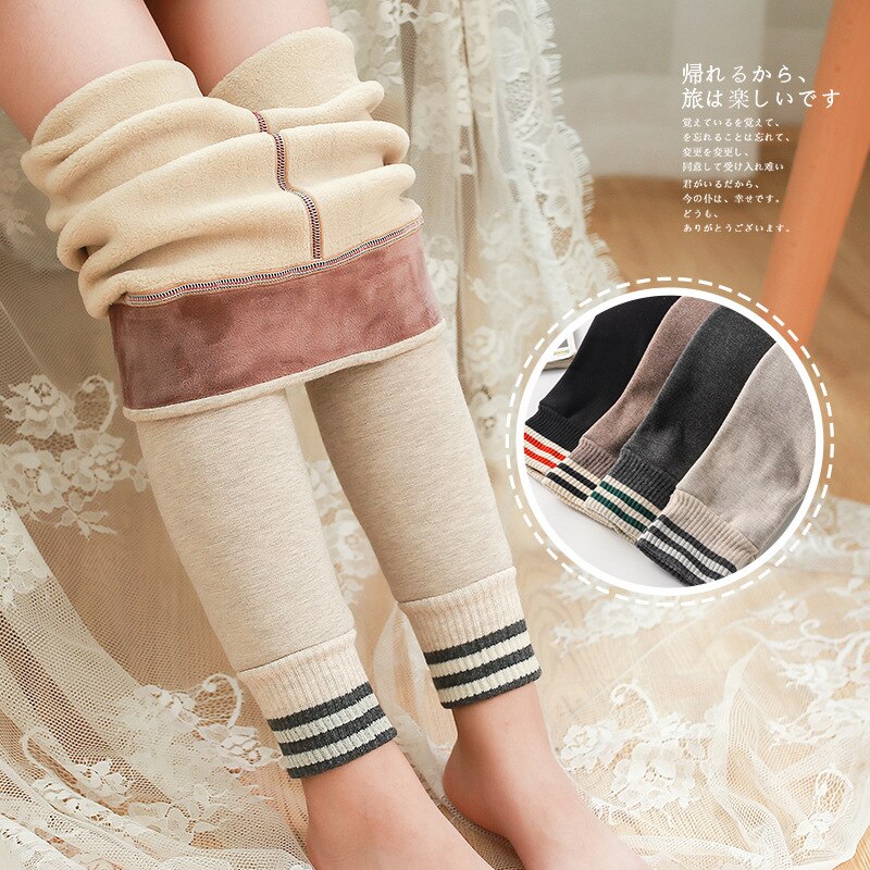 Ins winter baby leggings 2-10 jaar babykleding kinderen warme dikke leggings