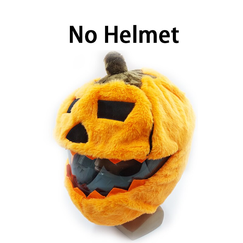 Juleplysjdeksel motorsykkelhjelm tilbehør casco moto cascos para moto capacete de motocicleta kask ror: Gresskar