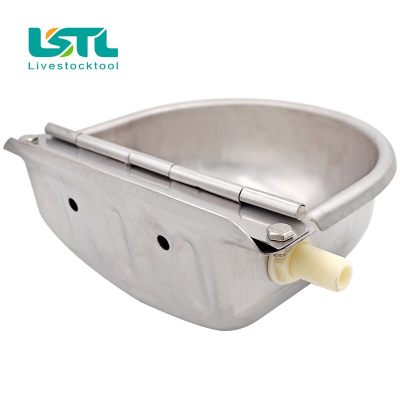 Automatische drinkbak voor koeien, paarden en honden, roestvrijstalen drinkbak voor varkens, koeien, schapen, paarden en honden, landbouwmachines