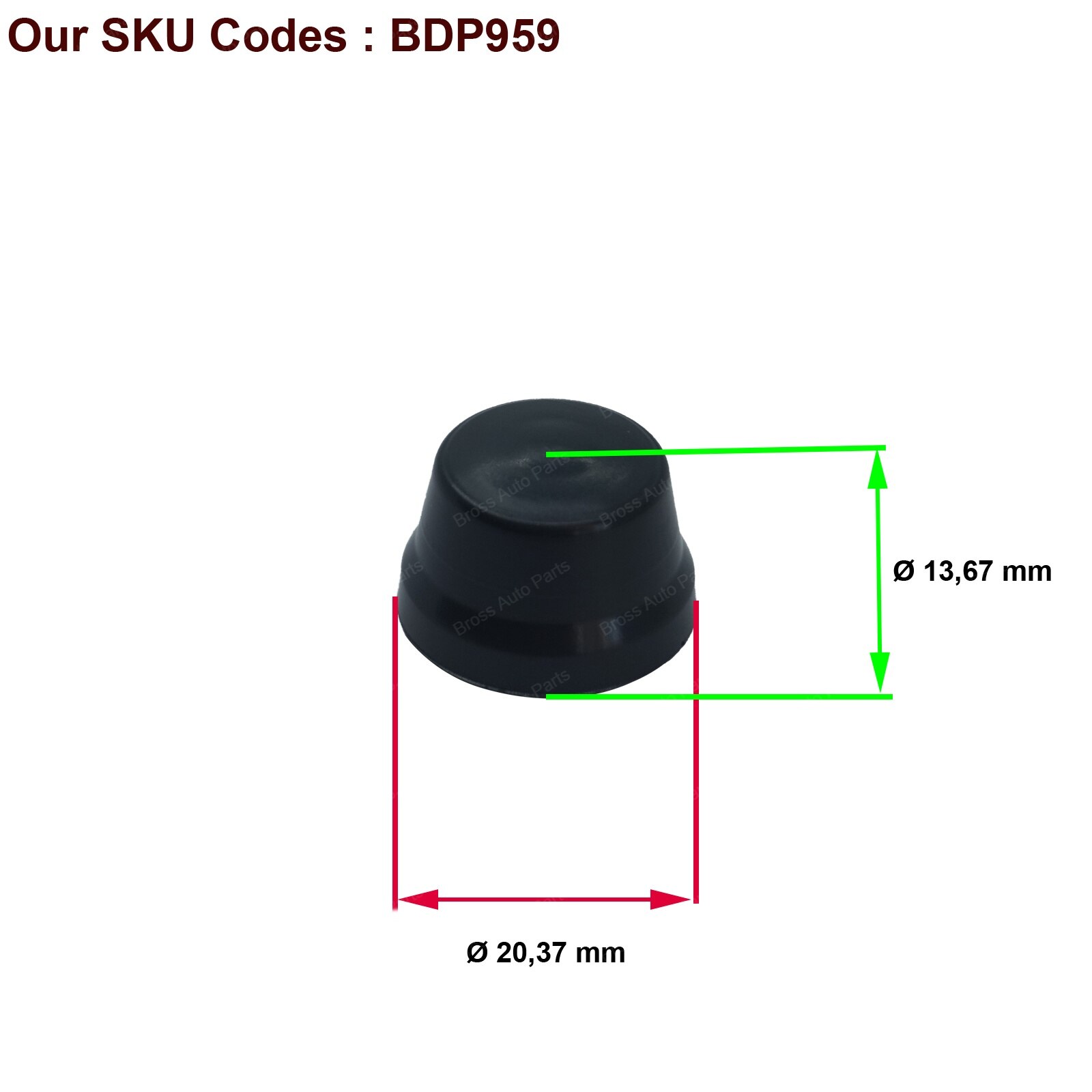 ESC EDP959 Radio Button Knob for Becker Traffic Pro CD Radio BE4720 BE4721 BE4725 BE4730