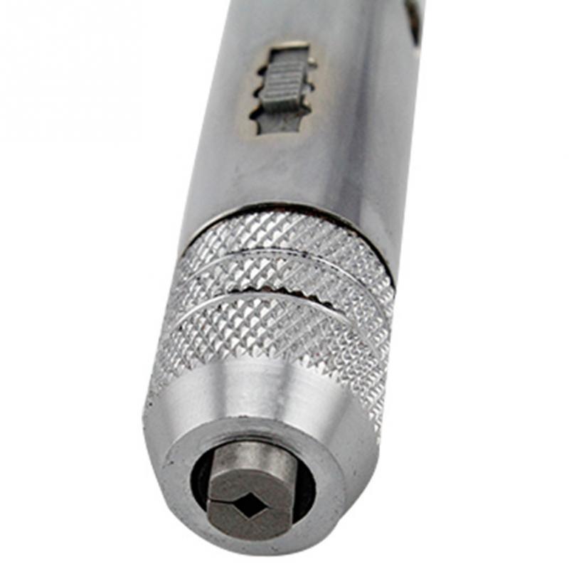 T-Griff Ratsche Windeisen Einstellbare Windeisen mit-M8 Maschine Schraube Gewinde metrisch Stecker Tippen Maschinist Werkzeug für klopfen Reibahle