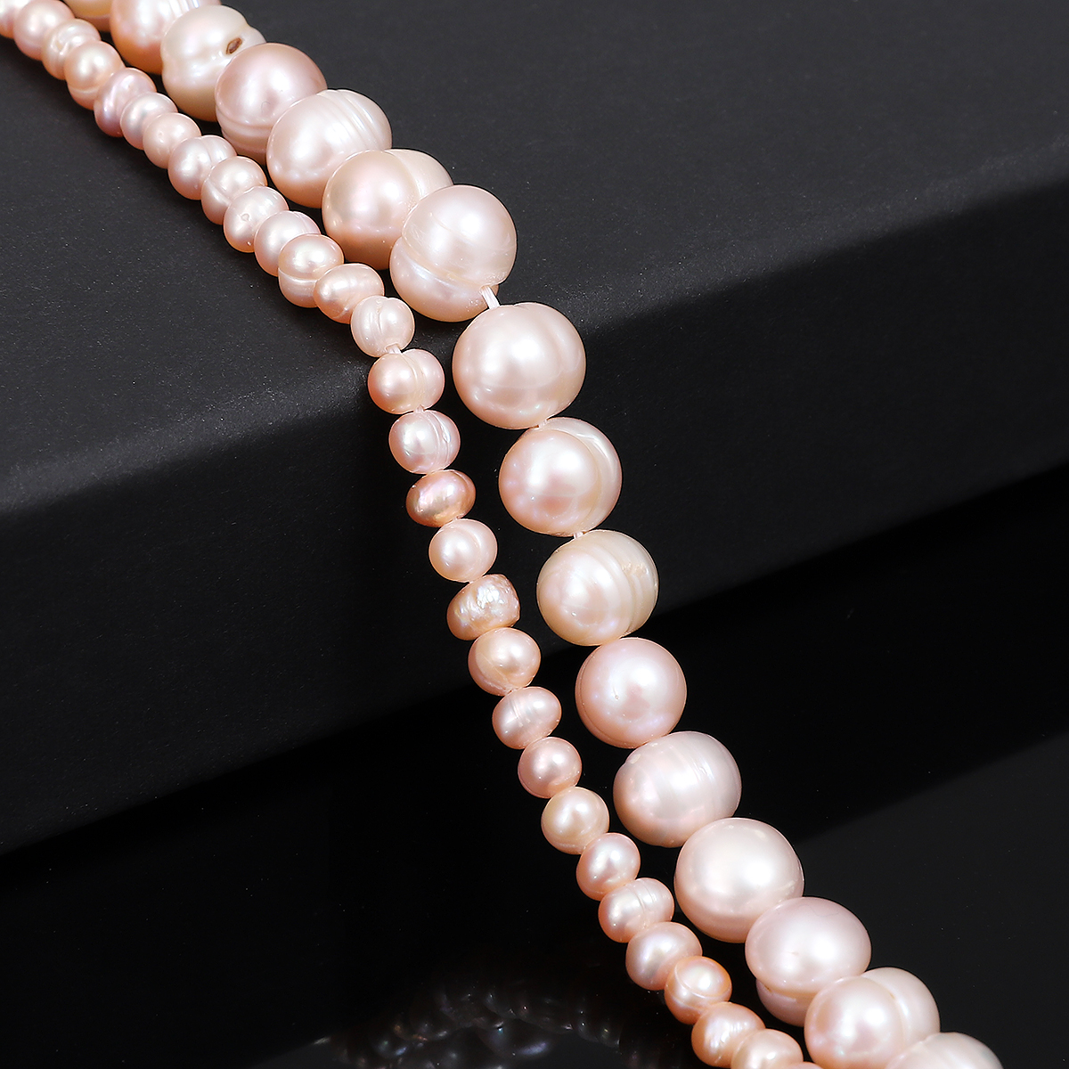 10 stk. naturlige ferskvandsperler barok uregelmæssige perler til gør-det-selv elegant smykkefremstilling øreringe armbånd halskæde tilbehør