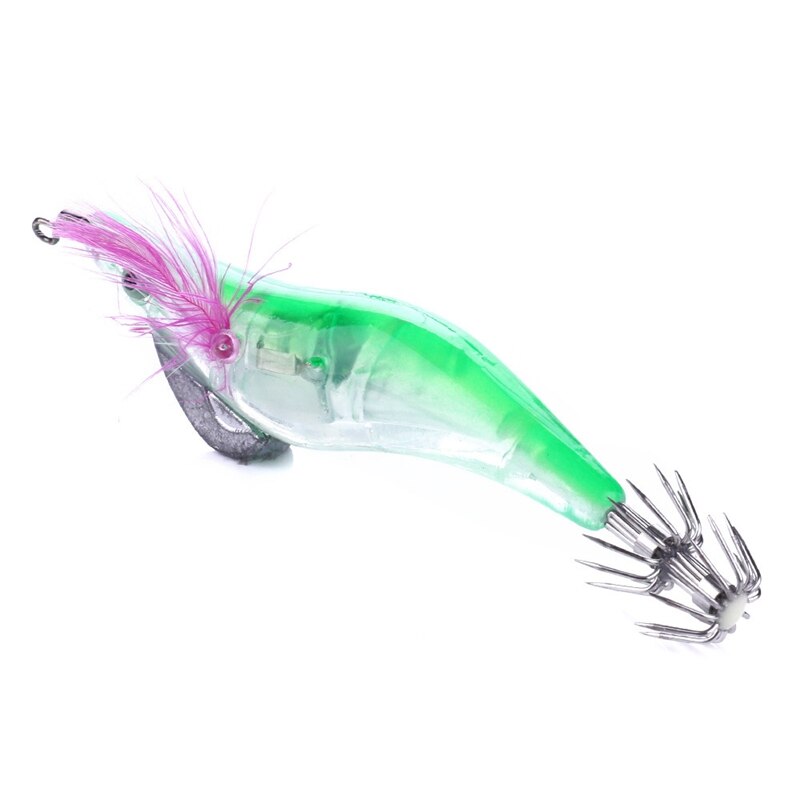 Luminous Lures 6 Colors Led Electronic Fishing Shrimp Bait Lure Simulation Glow Prawn Lures Squid Bass Jig Lures Tackle