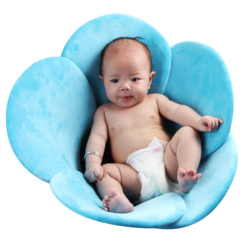 -né baignoire pliante fleur floraison salle de bain baignoire pour enfant floraison évier baignoire pour bébé jouer oreiller tournesol tapis